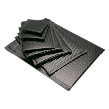 15*13 Matte Black Aluminum Foil Bag Shipping Envelope Packaging Poly Bubble Mailer Black Mailing Bags 11